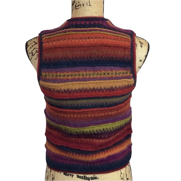 The Peruvian Connection 100% Alpaca Sweater Vest - Picture 3 of 7